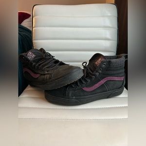 Black & Purple Vans MTE Sk8-Hi Sneakers